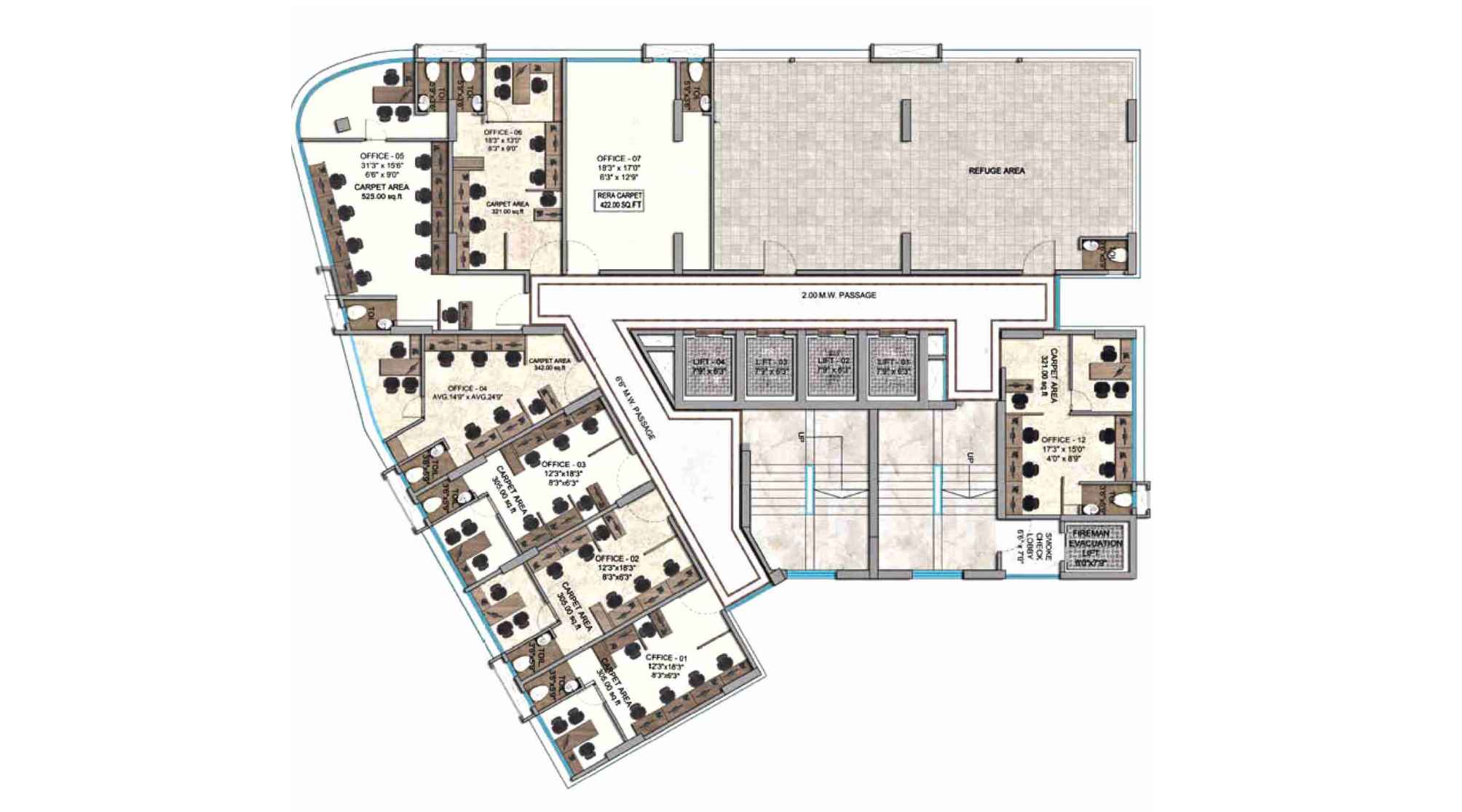 Chandiwala-Pearl-Platinum-Floor-Plan-8th-15th-Refugee